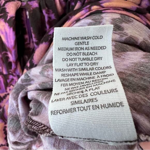 ULLA JOHNSON Freya Dress In Wisteria Size 12 - Picture 8 of 10